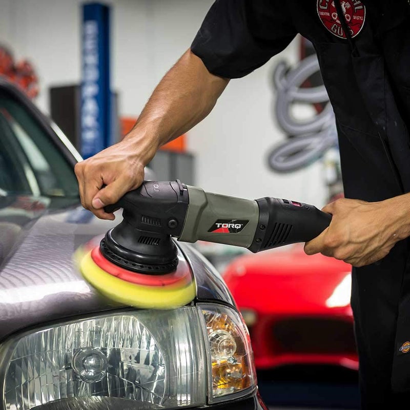 Chemical Guys BUFX111HEX6 Hex-Logic Quantum Heavy Cutting Pad, Yellow (6.5 Inch Pad Made for 6 Inch Backing Plates) - Image 4